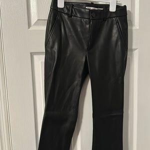 Zara leather pants